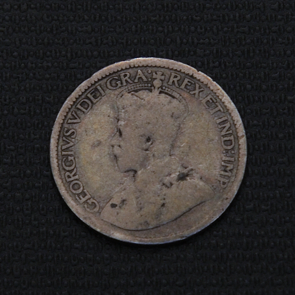 1913 - 10 Cents Dime Canada - Small Leaves - Image 2