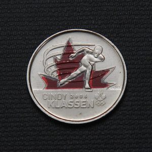 2009-25-cents-canada-cindy-klassen-colored-001